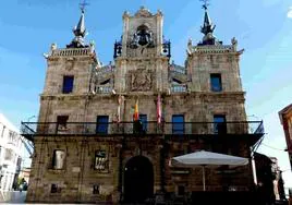 Fachada del Ayuntamiento de Astorga.