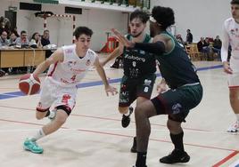 Imagen del partido disputado en San Esteban este viernes entre Cultural de Baloncesto y CB Tormes.