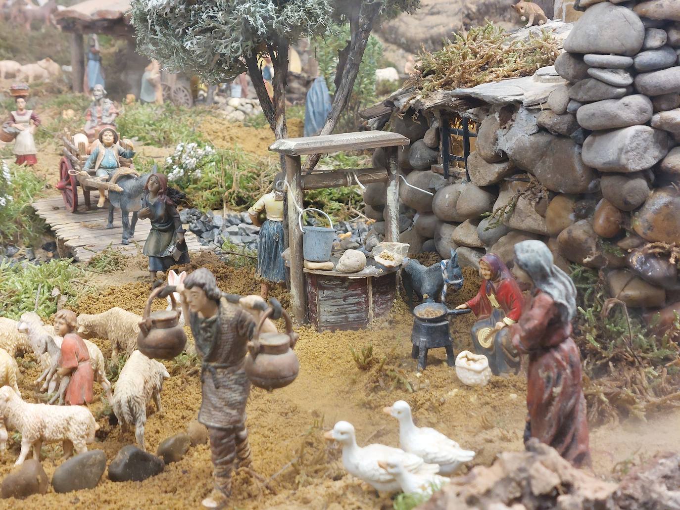 El belén de Cerezales del Condado