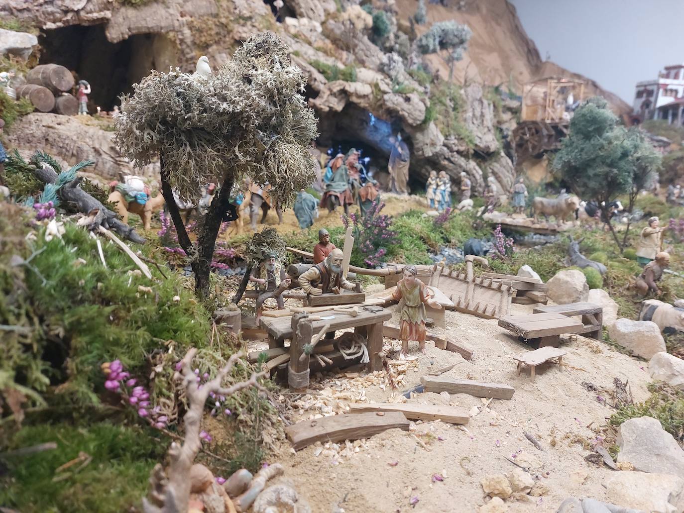 El belén de Cerezales del Condado