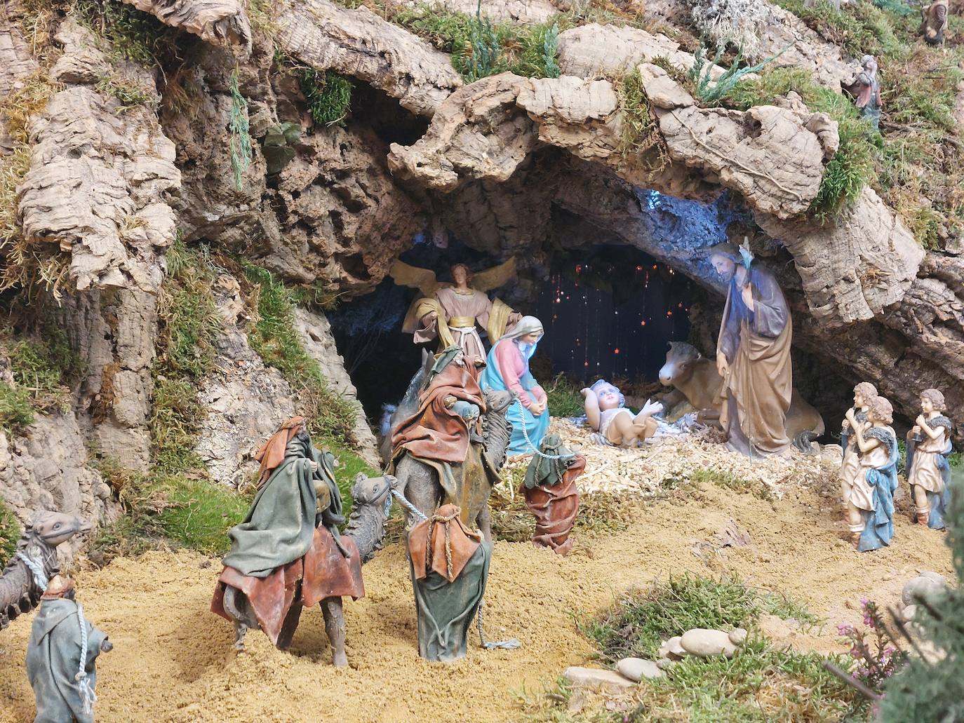 El belén de Cerezales del Condado