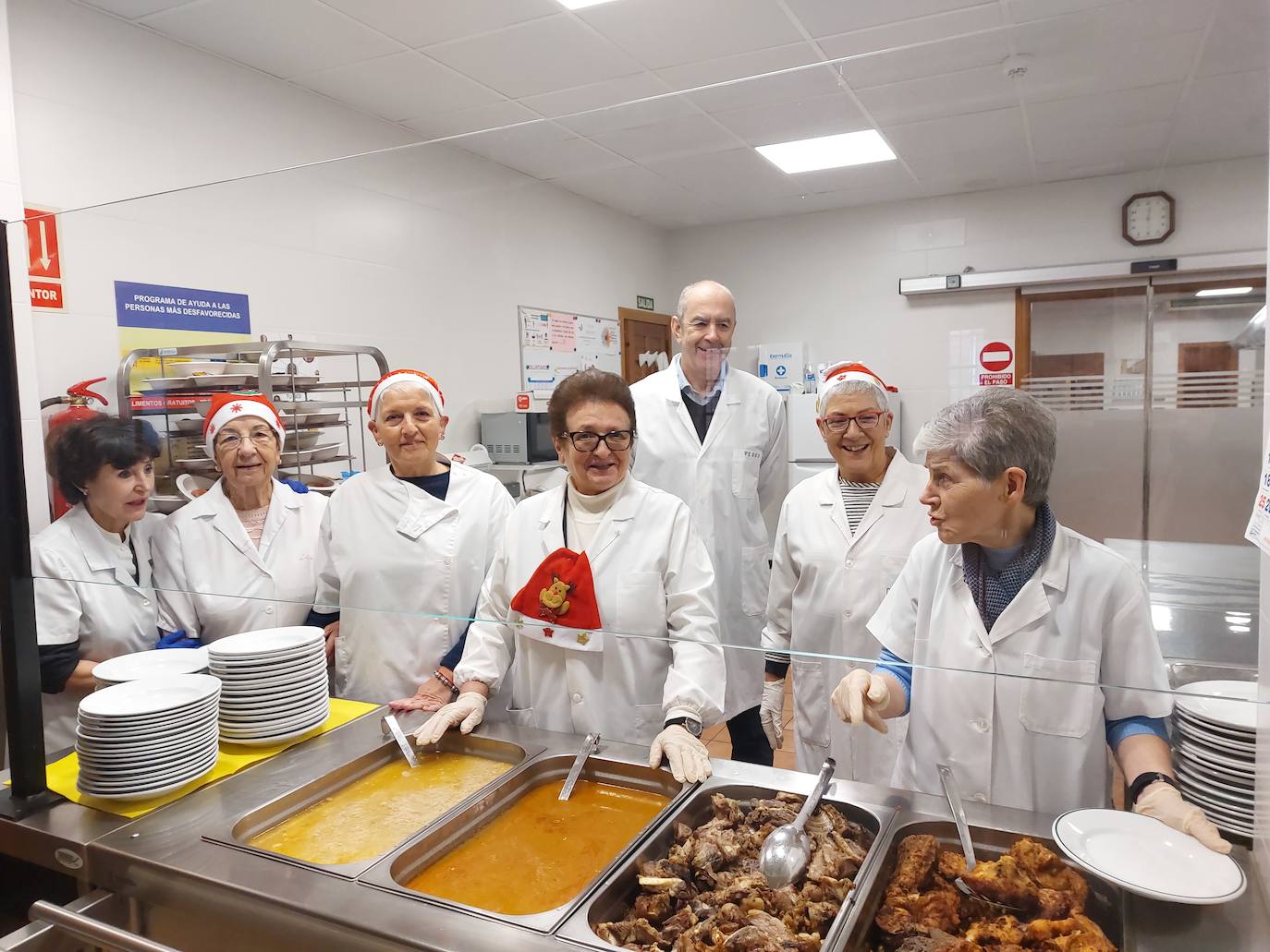 Menús navideños en la Asociación Leonesa de Caridad