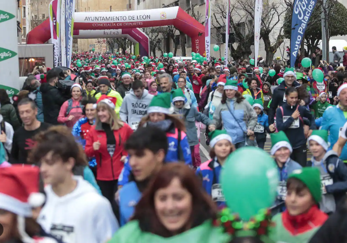 Imagen de la San Silvestre del año 2022.