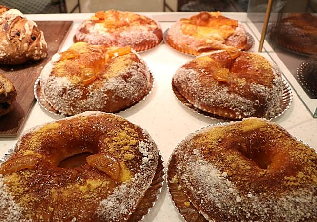 Roscones en Panadería Flecha