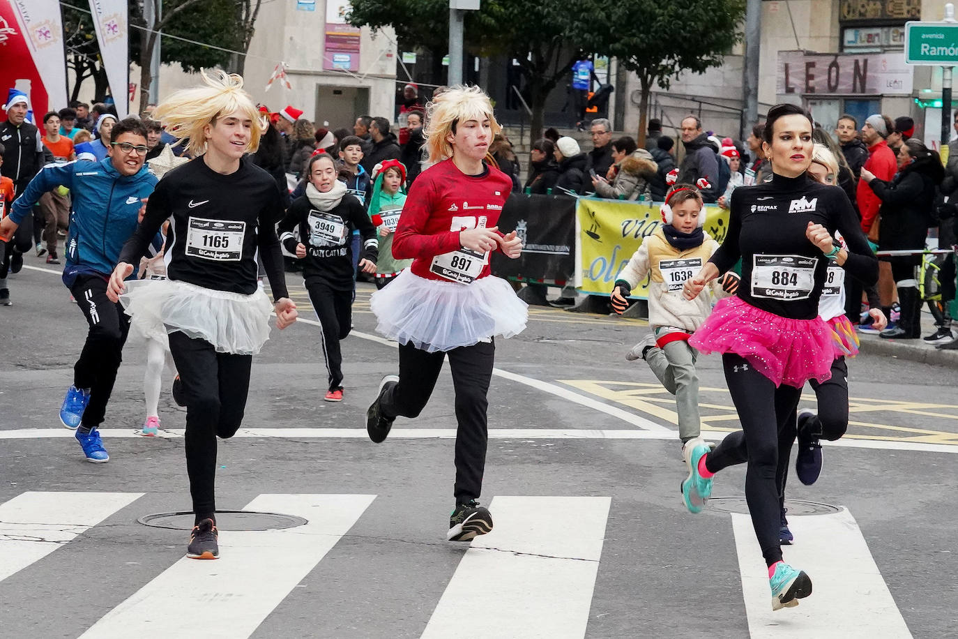 Salida de la San Silvestre Ciudad de León