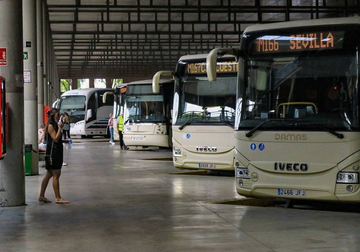 La estación de autobuses de Plaza de Armas de Sevilla