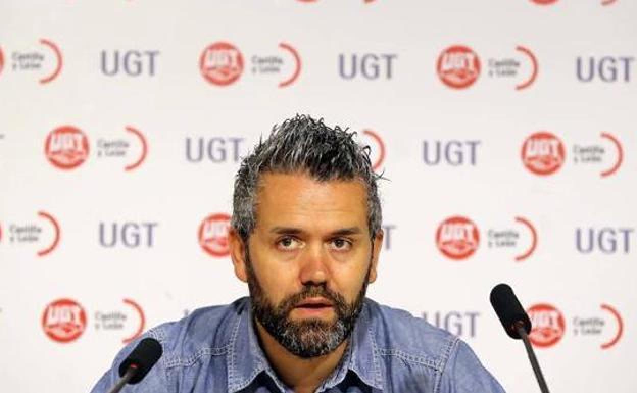 Imagen de archivo de Raúl Santa Eufemia, secretario de Acción Sindical y Diálogo Social de UGT Castilla y León.