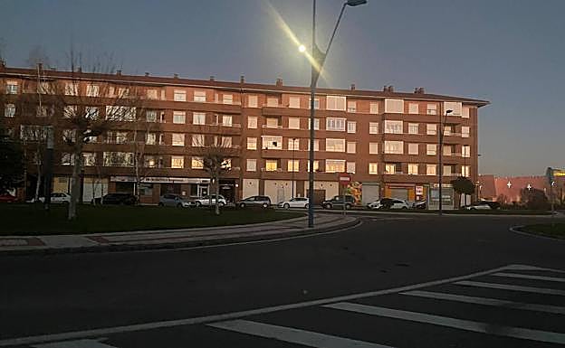 Imágenes de la zona afectada por el corte en el suministro eléctrico. 