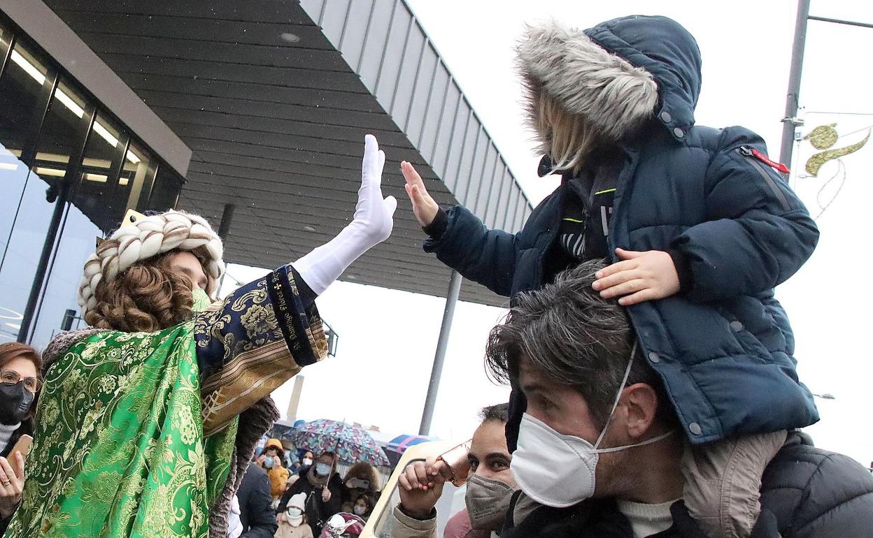 Llegada de los Reyes Magos a León el pasado año.