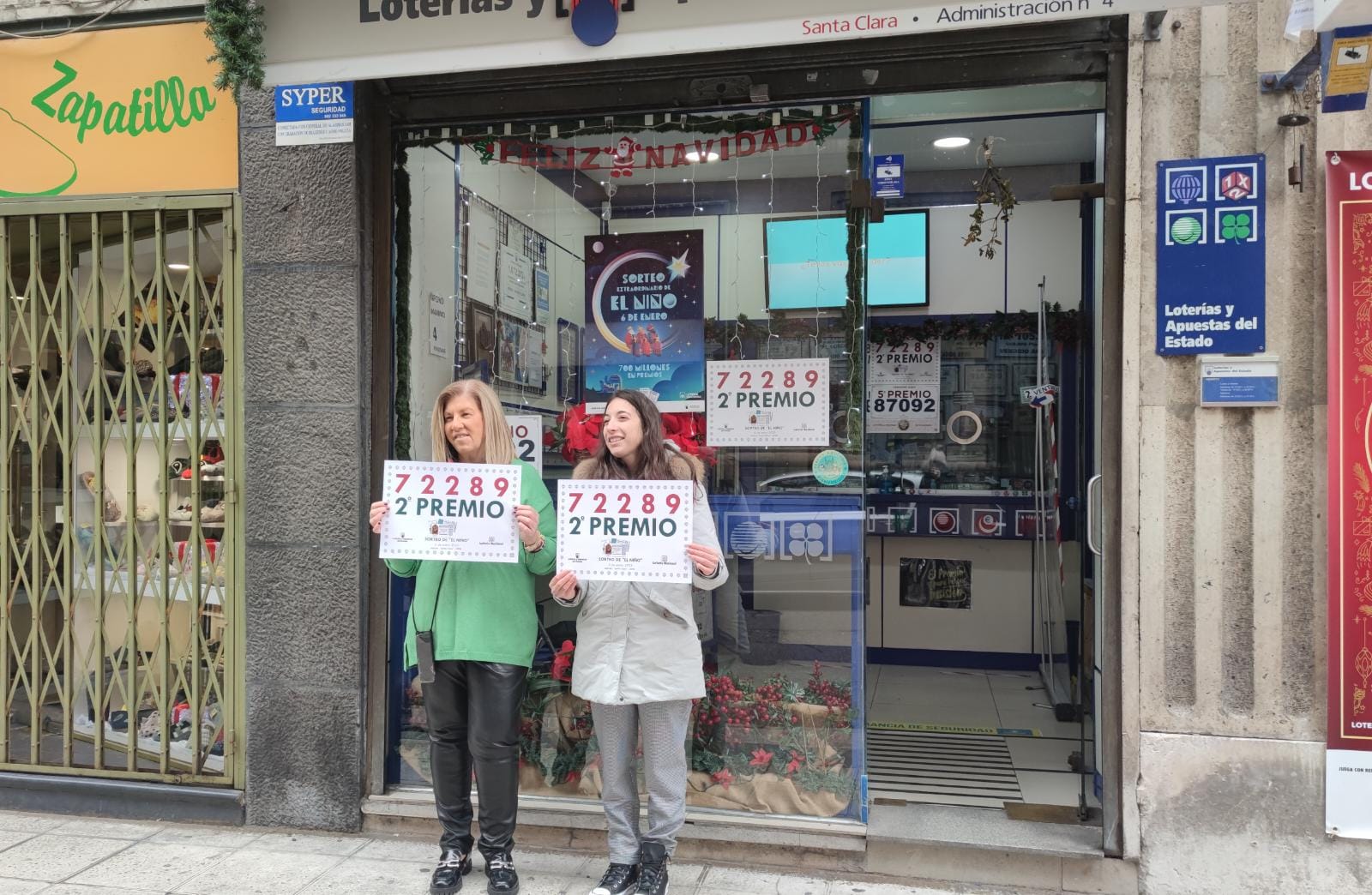 Fotos: Segundo Premio de la Lotería en León