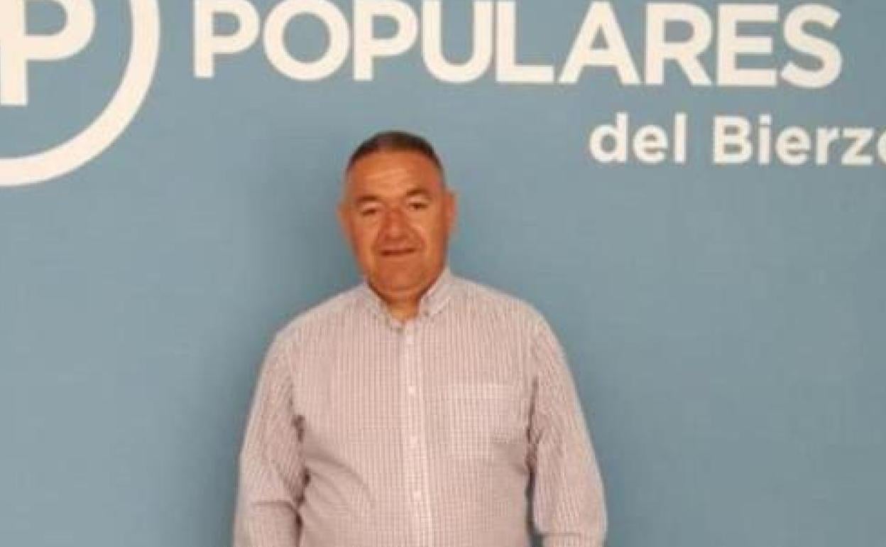 El portavoz del PP en Castropodame, Alfonso Pérez.