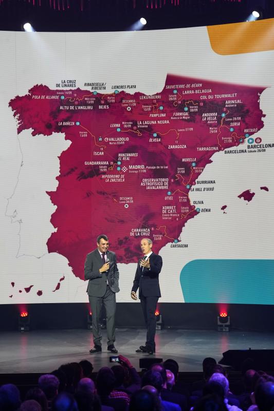 Fotos: Gala de presentación de la Vuelta 2023