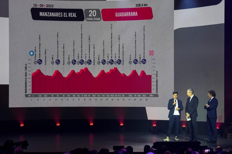 Fotos: Gala de presentación de la Vuelta 2023