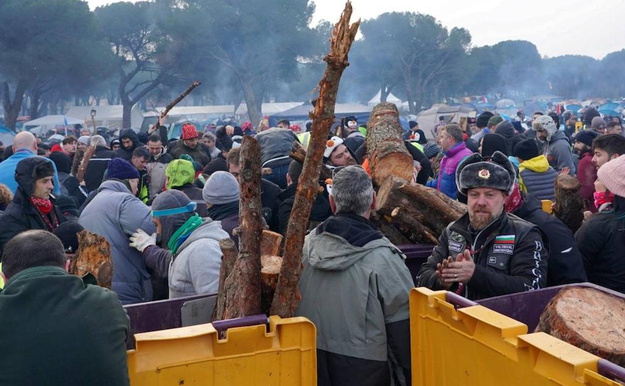 Concentración motera de Pingüinos en Valladolid.