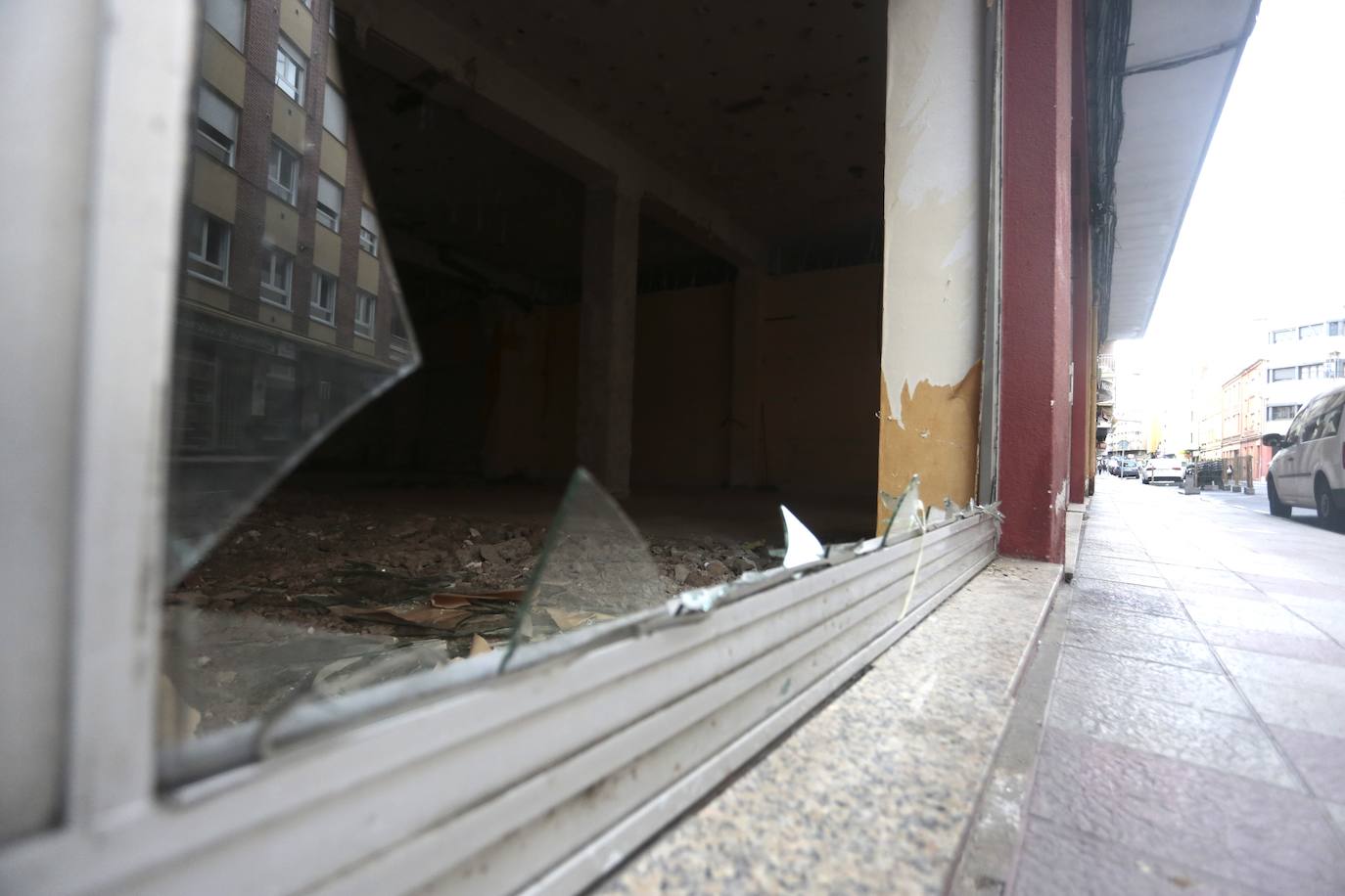 Fotos: Fuertes rachas de viento en León