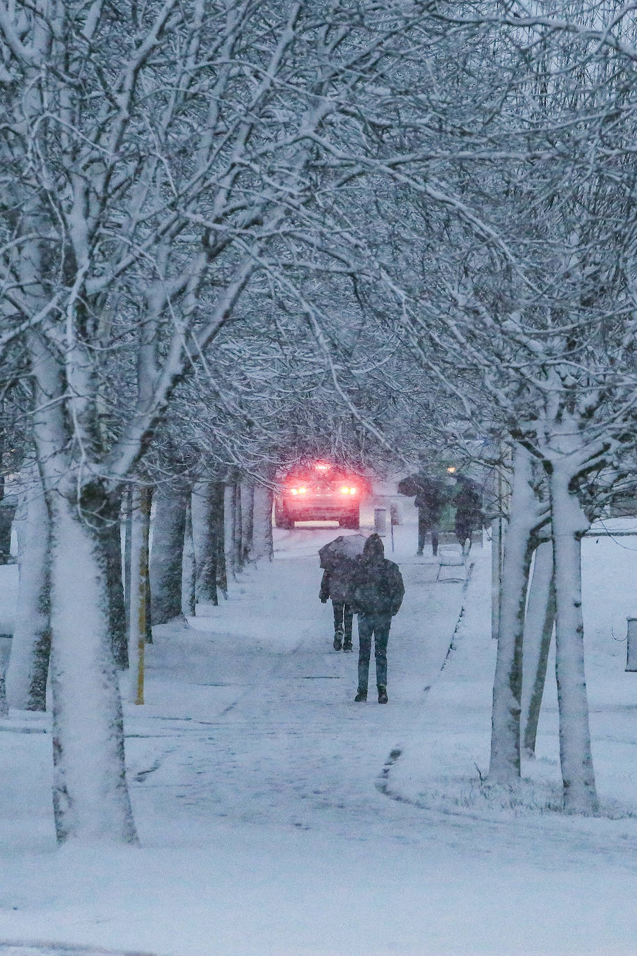 Fotos: Nieve en la capital leonesa