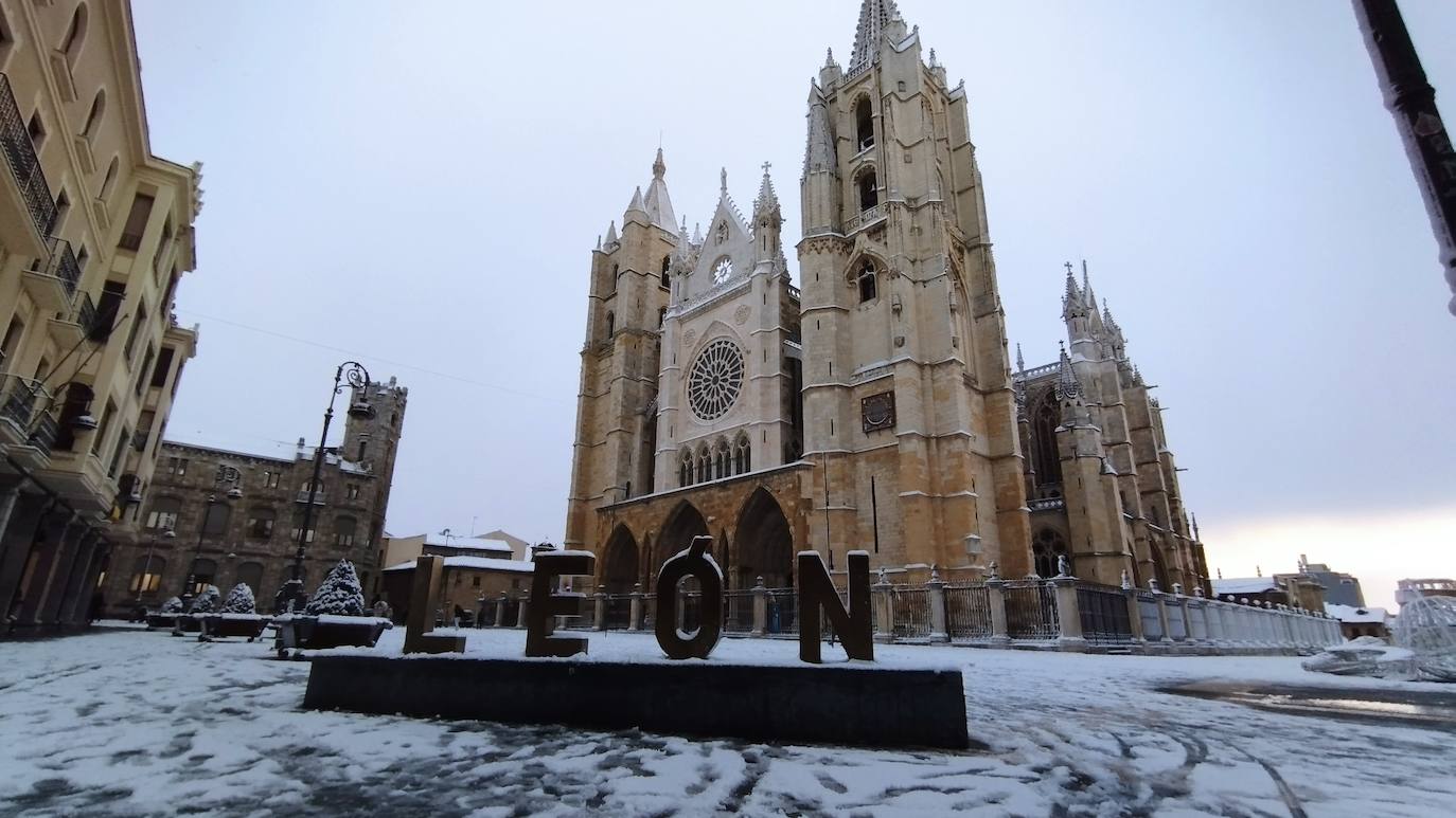 Fotos: Nieve en León