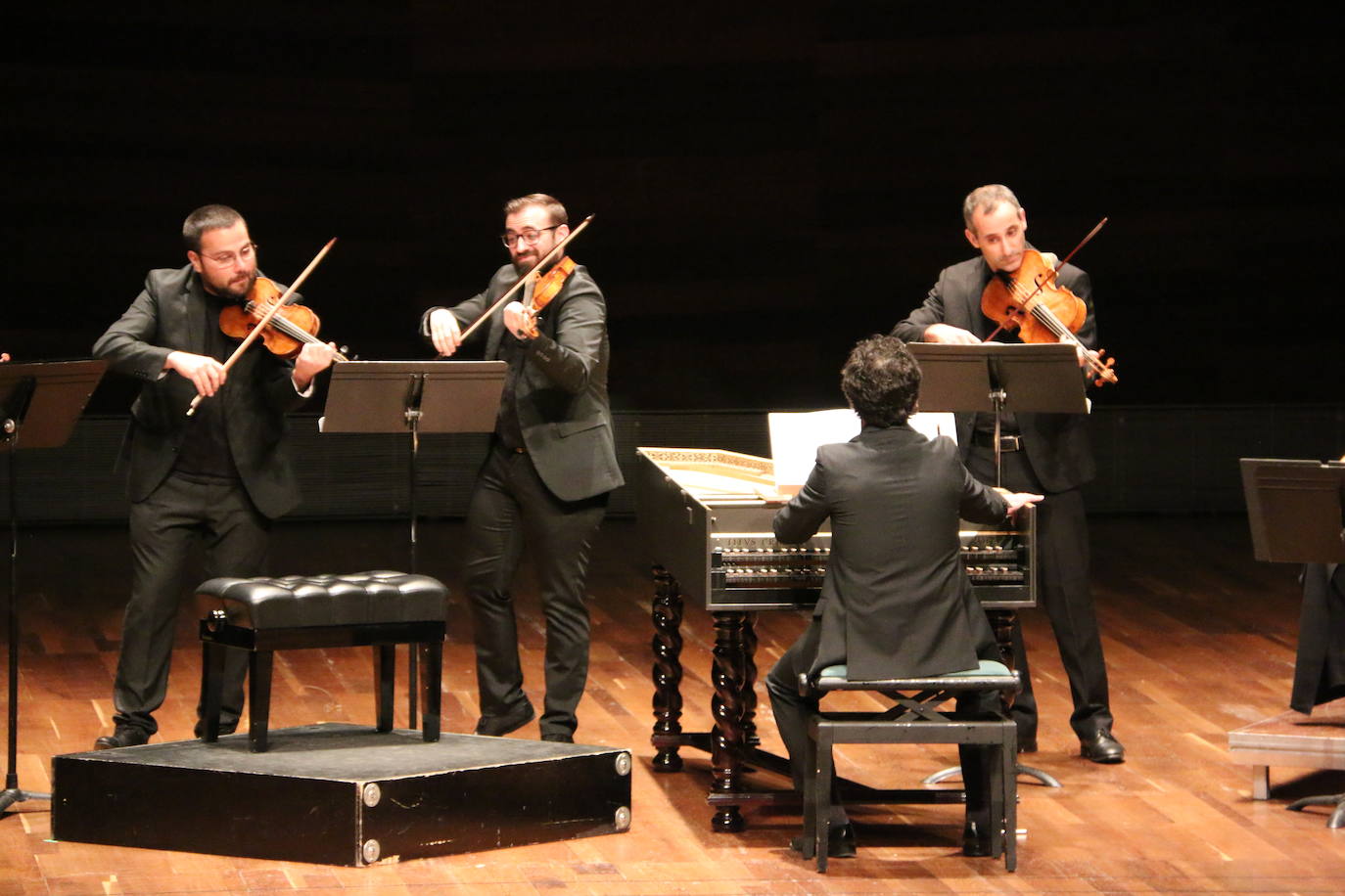 El concierto inaugural ha corrido a cargo de Tiento Nuovo, dirigido por el clavecinista Ignacio Prego