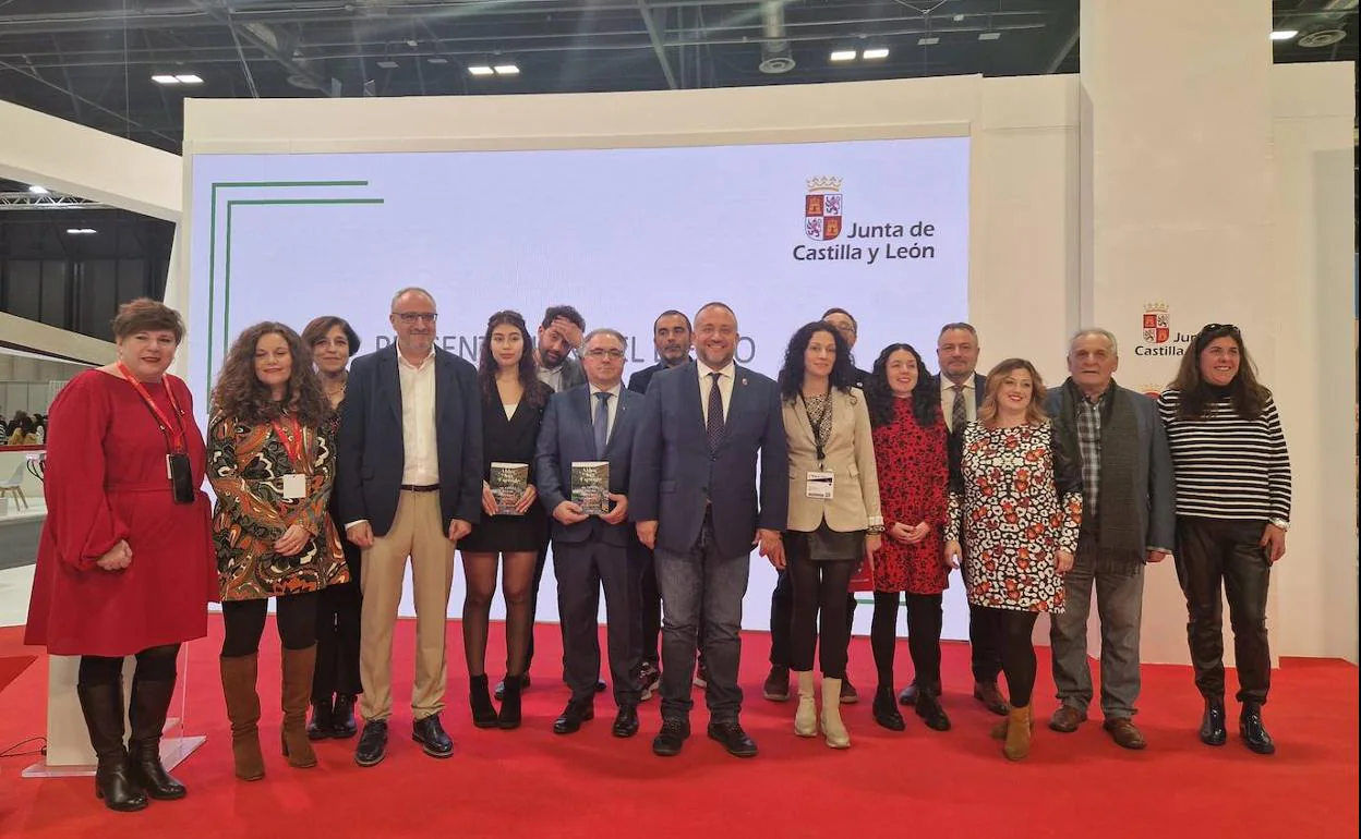 Representantes de la comarca del Bierzo en Fitur.