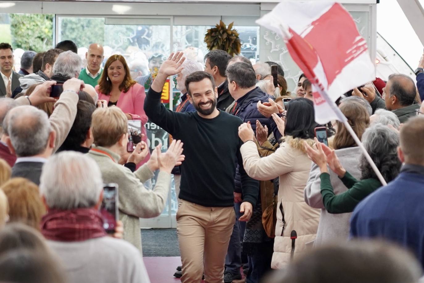 La cúpula del milenio acoge esta jornada para presentar a los candidatos a las alcaldías de las capitales de Castilla y León.