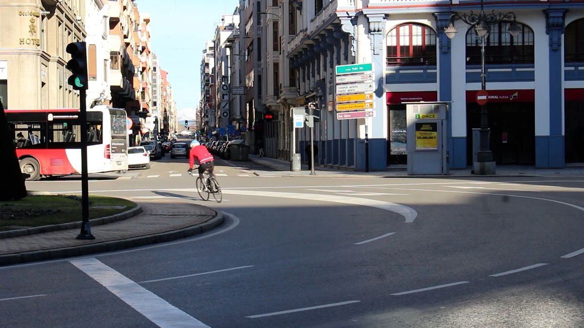 Los termómetros se han desplomado en la madrugada de este domingo llegando a alcanzar los 3,3 grados negativos en la capital.