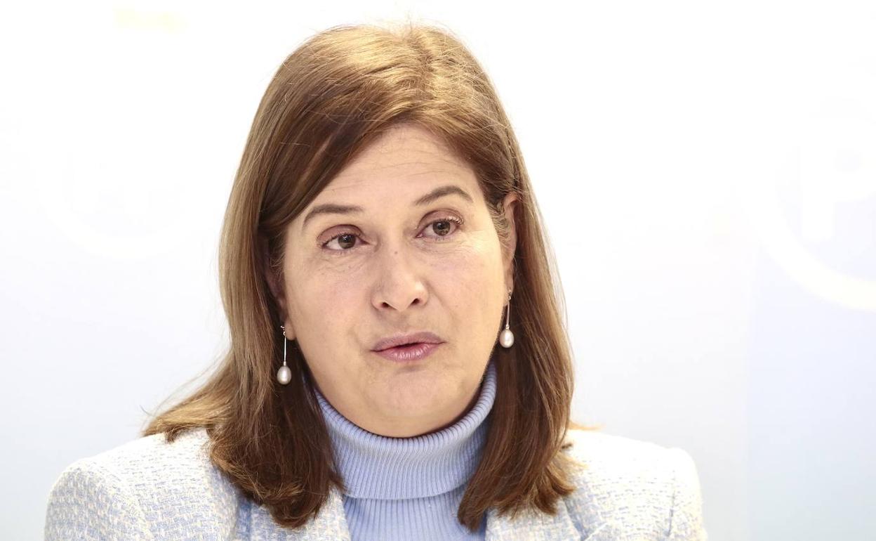 La candidata del PP a la alcaldía de León, Margarita Torres.