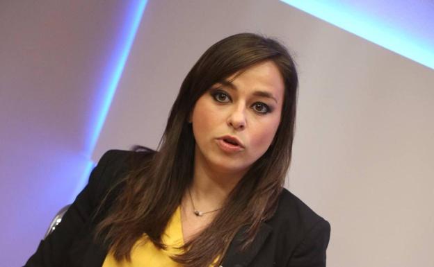 La presidenta de Ciudadanos en Castilla y León, Gemma Villarroel.