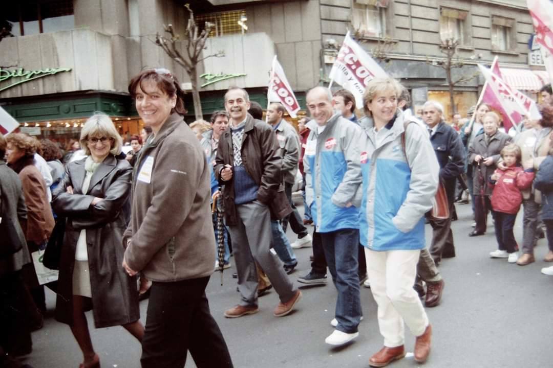 Durante seis meses los trabajadores vivieron frente al Ministerio de Economía. 