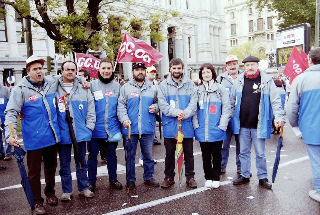 Durante seis meses los trabajadores vivieron frente al Ministerio de Economía. 