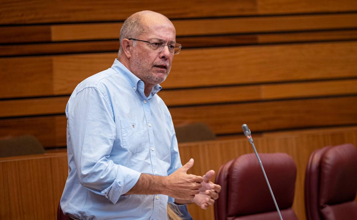 Francisco Igea, portavoz de Ciudadanos en las Cortes de Castilla y León. 