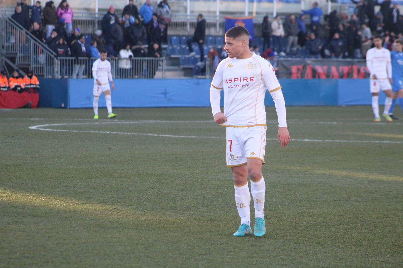 Los leoneses visitaron al Fuenlabrada en el segundo partido de la segunda vuelta del campeonato