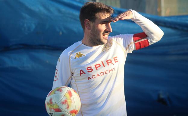 Galería. Julen Castañeda, en el partido ante el Fuenlabrada.