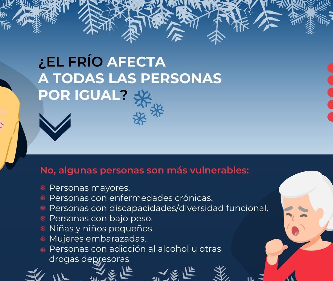 'Yo me protejo', la campaña de Cruz Roja en León con población vulnerable al frío para ofrecerles consejos y detectar pobreza energética. El intenso frío y la bajada de temperaturas pueden poner en riesgo la salud de las personas.