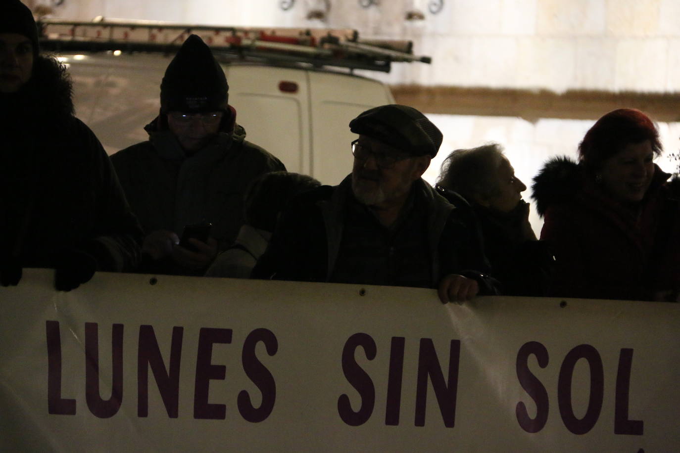 La plataforma contra la violencia machista en León convoca frente a Botines otro lunes sin sol.