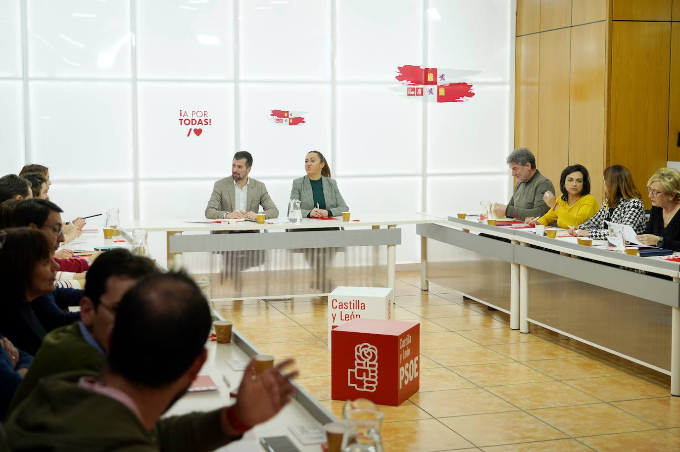 El secretario general del PSOE de Castilla y León, Luis Tudanca, preside el Plenario de la Comisión Ejecutiva Autonómica (CEA) del partido. Gráficos, a las 16.30 horas. ruda de prensa, a las 18.00 horas..