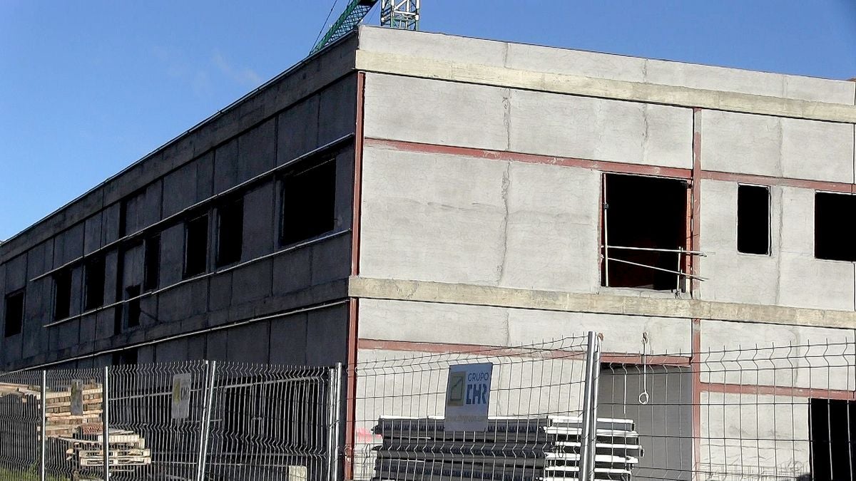 Avanzan las obras en el Conservatorio de Música de la ciudad de León. 