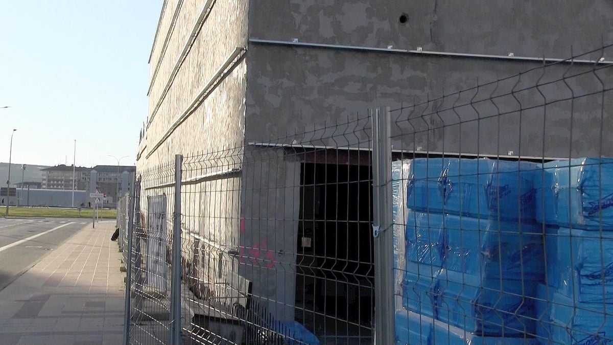 Avanzan las obras en el Conservatorio de Música de la ciudad de León. 