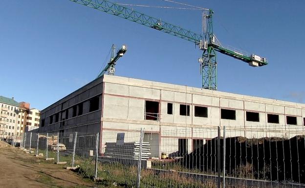 Imagen. Imagen de las obras del Conservatorio de Música de León. 