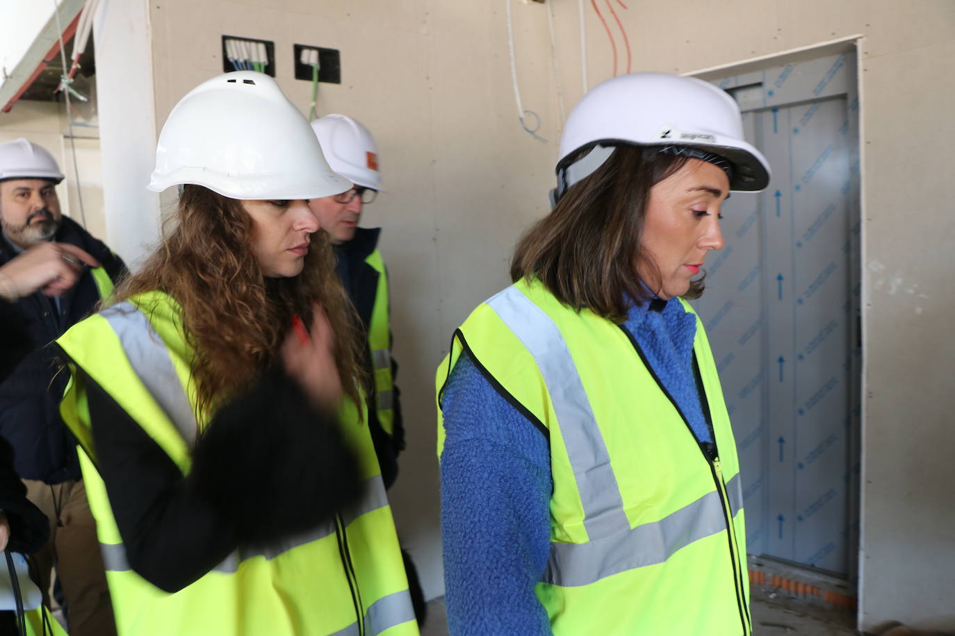 Obras del interior de la estación de Autobuses de León. 