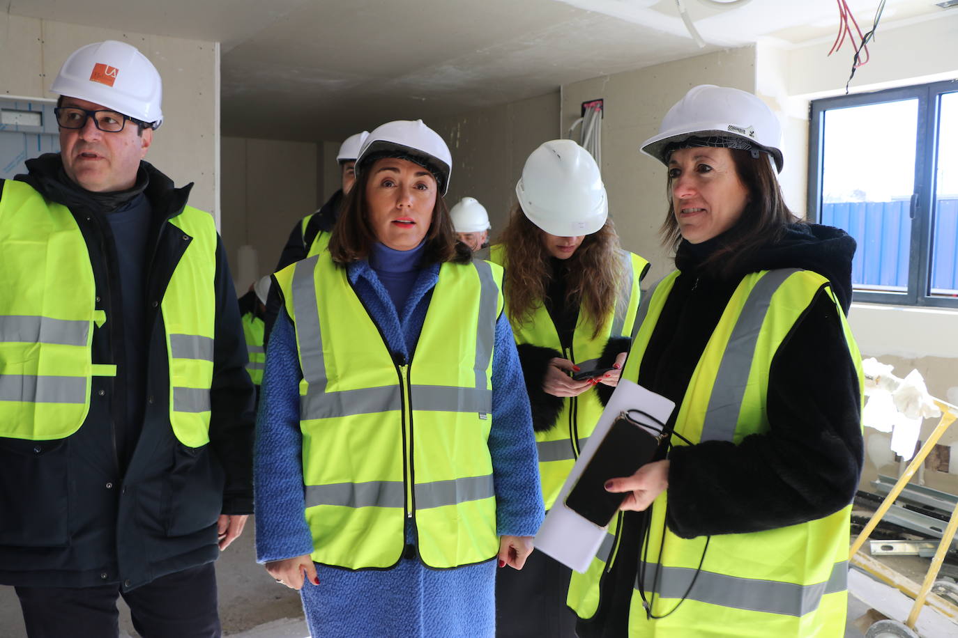 Obras del interior de la estación de Autobuses de León. 