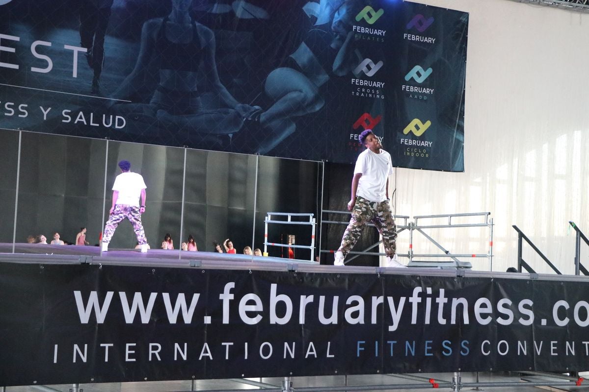 El February Fitness ha congregado este fin de semana a miles de aficionados al deporte que han llenado el Palacio de Exposiciones de la capital.