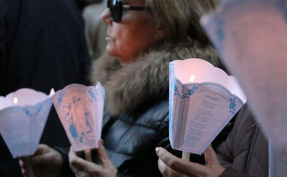 La Hospitalidad de Nuestra Señora de Lourdes de León celebra la festividad de la Virgen de Lourdes en la capital leonesa.