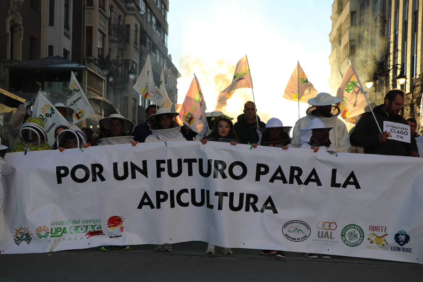 Organizaciones profesionales convocan una manifestación en León por una apicultura sostenible y rentable