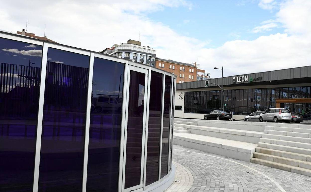 Estación de trenes de León.