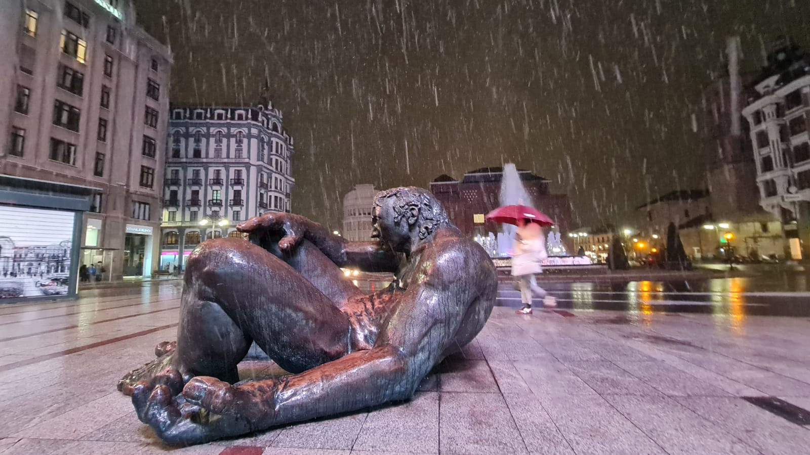 La nieve vuelve a aparecer en León