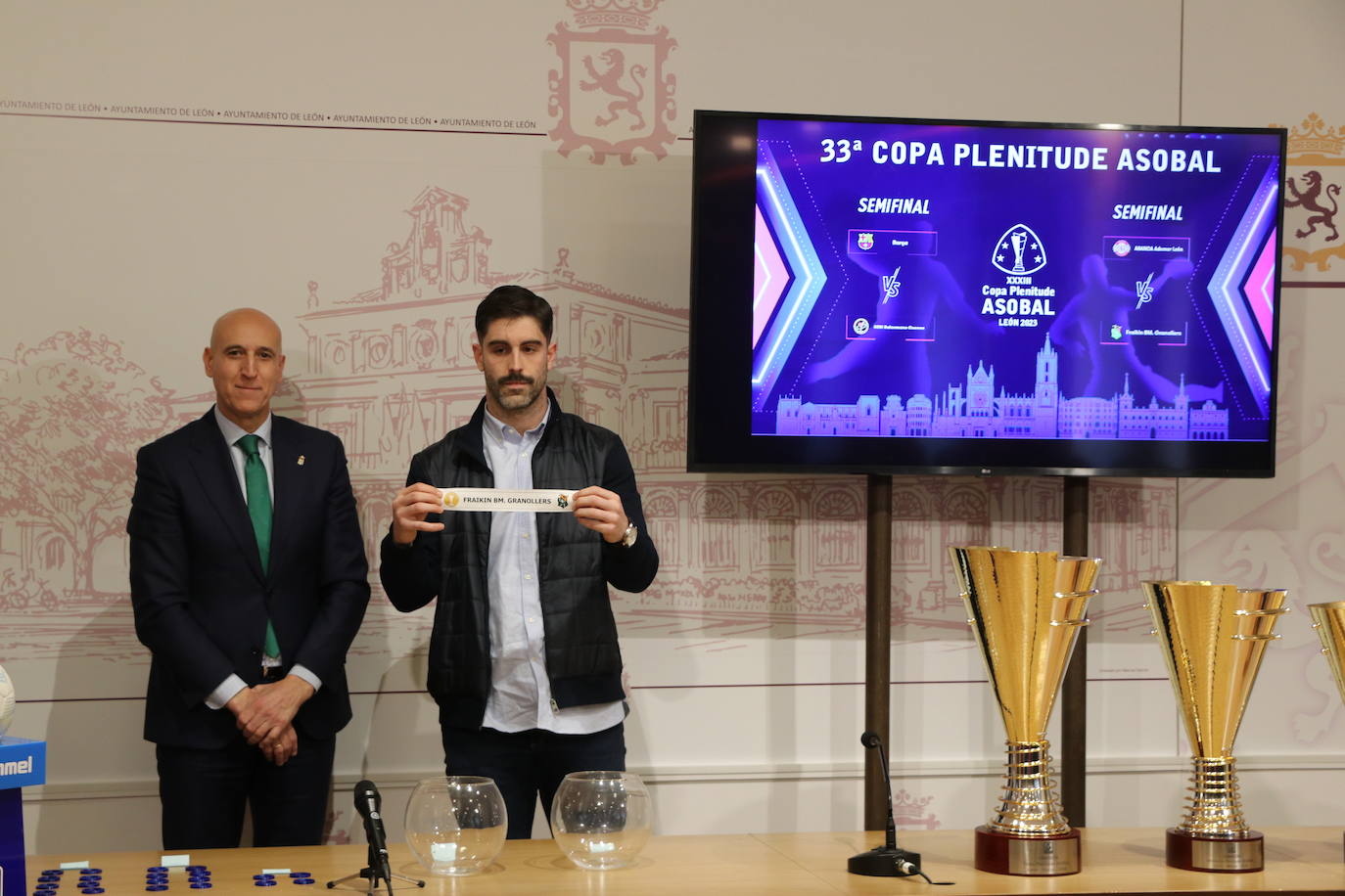 Fotos: Sorteo de Copa Asobal