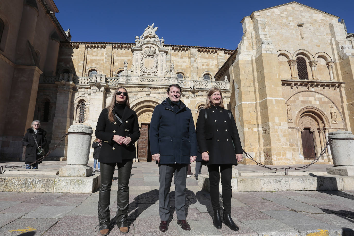 Fotos: El presidente del Partido Popular de Castilla y León, Alfonso Fernández Mañueco visita León