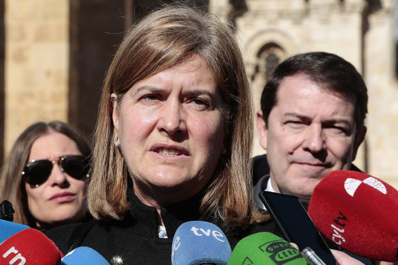 Fotos: El presidente del Partido Popular de Castilla y León, Alfonso Fernández Mañueco visita León