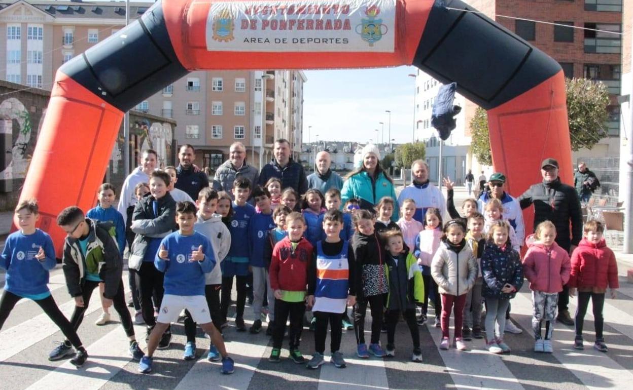 'Deporte en la calle' lleva el atletismo a Ponferrada de la mano de Sabina Asenjo