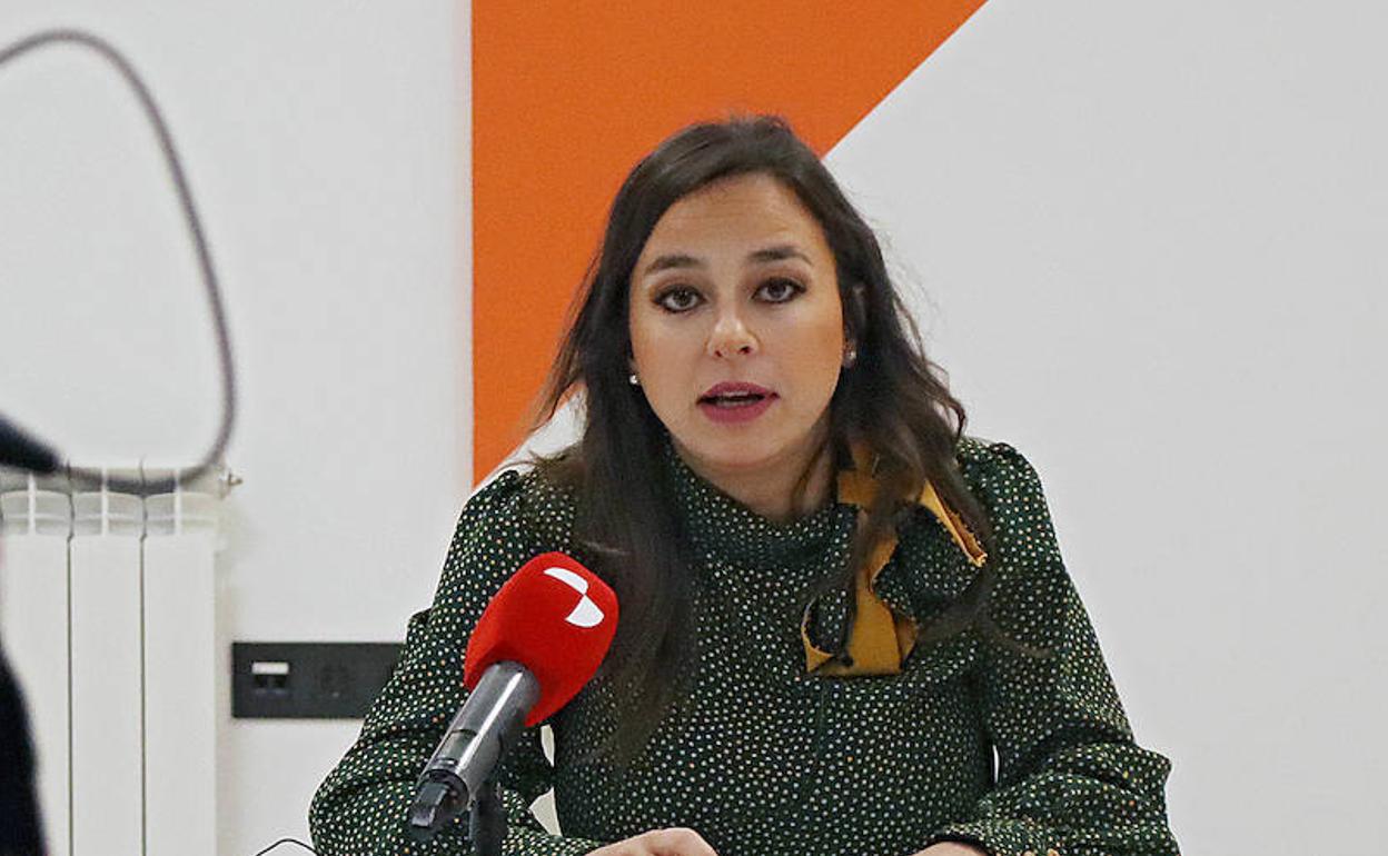 La portavoz de Ciudadanos, Gemma Villarroel.